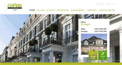 Desktop Screenshot of chainresidential.com